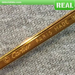 Cartier real vs fake glasses hot sale