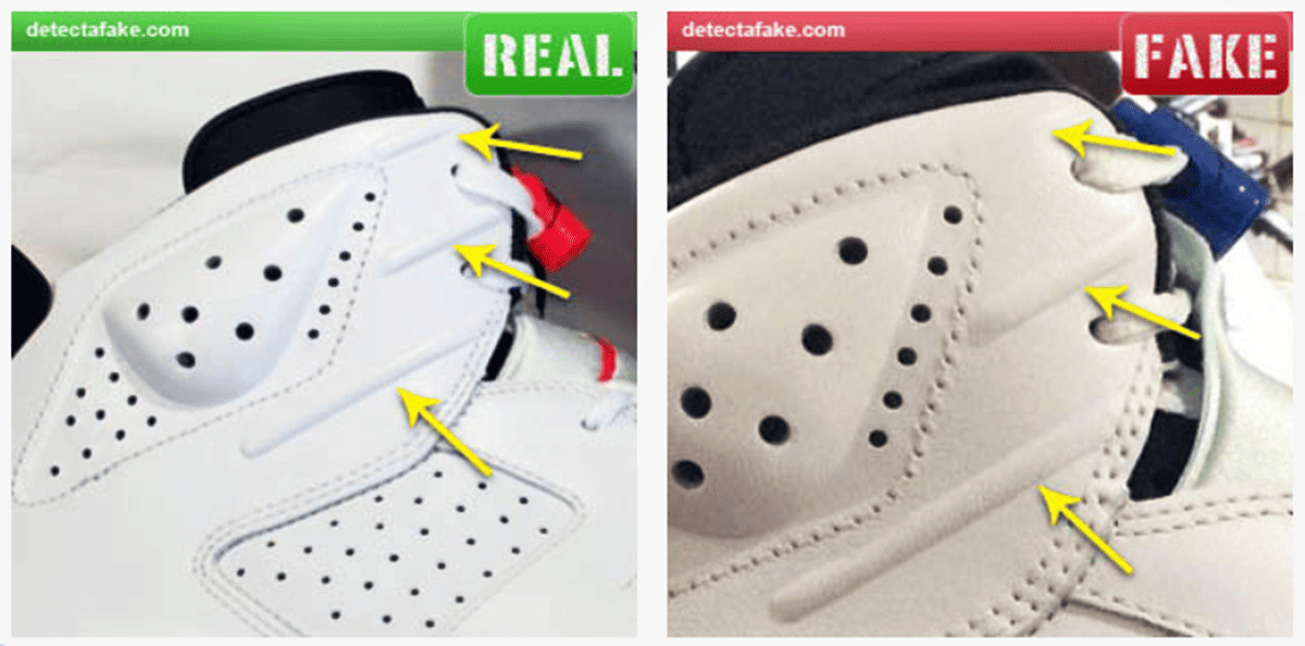 How to Spot fake Nike Air Jordan VI