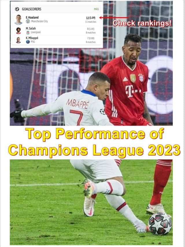 Champions League 2023 Best and Worst Ranking Players of 2023 Check Now