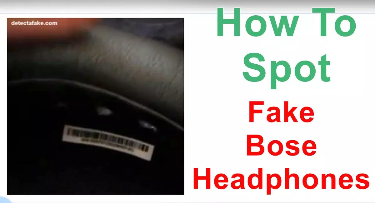 fake BOSE Headphones